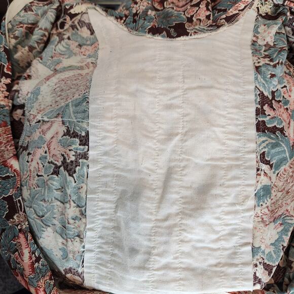 Vintage Black Label Gunne Sax Indian Cotton Bird Print 1969 Bohemian Dress Small - Picture 11 of 11